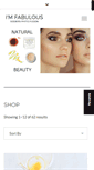 Mobile Screenshot of imfabulouscosmetics.com